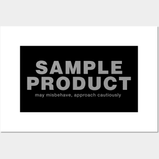 Sample Product Posters and Art